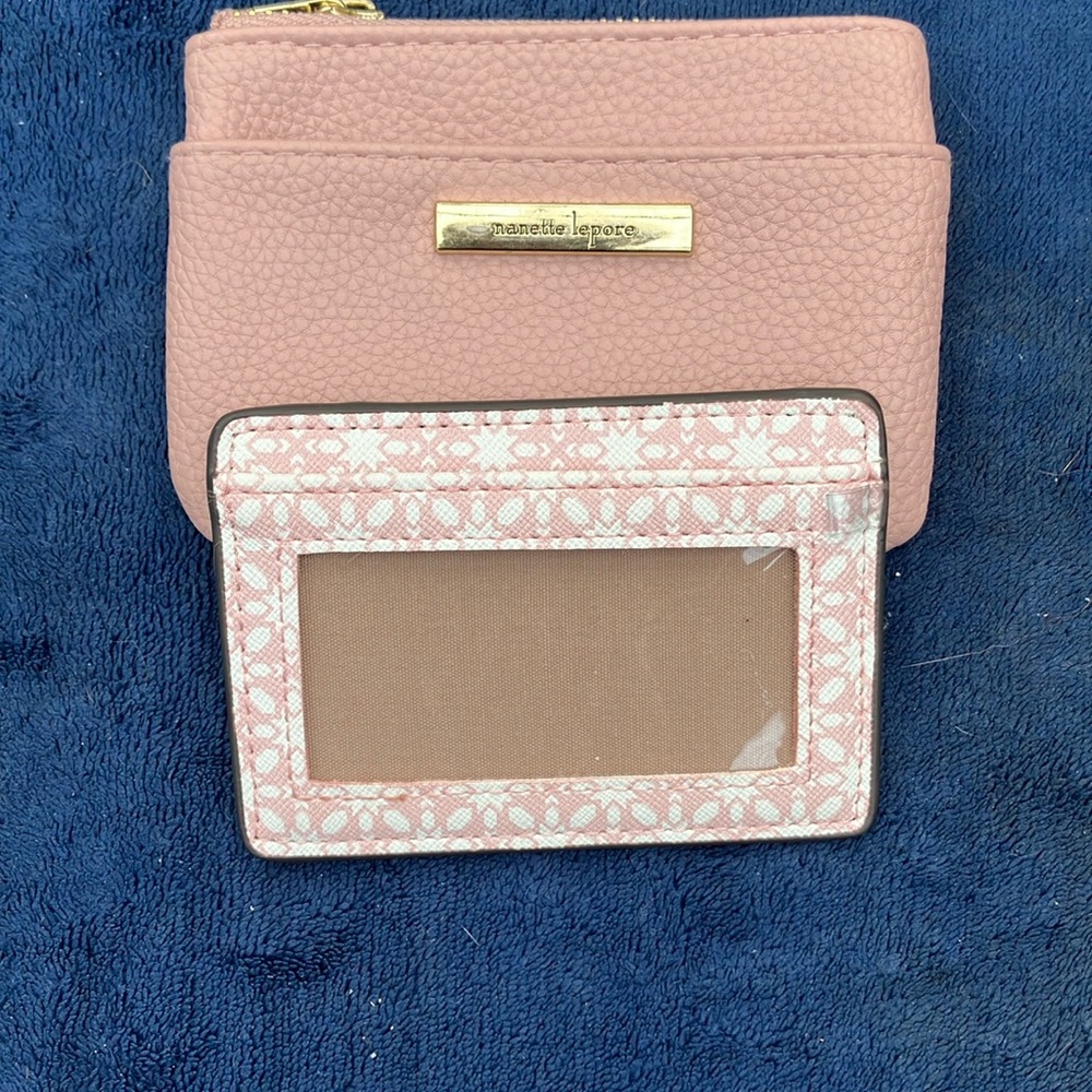 NWOT Nanette Lepore Blush Credit Card ID holder